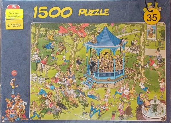 ( 35 doos) Het muziekpaviljoen 1500 stukjes