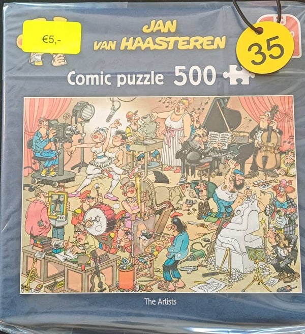 ( 35 doos) The Artists 500 stukjes
