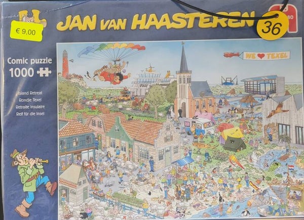 ( 36 doos) Rondje Texel 1000 stukjes
