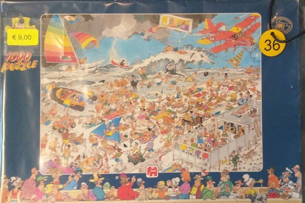 ( 36 doos) Op het strand 1000 stukjes