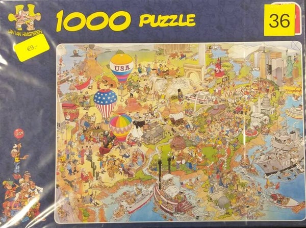 ( 36 doos ) USA 1000 stukjes