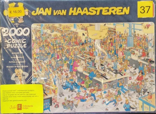 ( 37 doos ) Kassa erbij 2000 stukjes