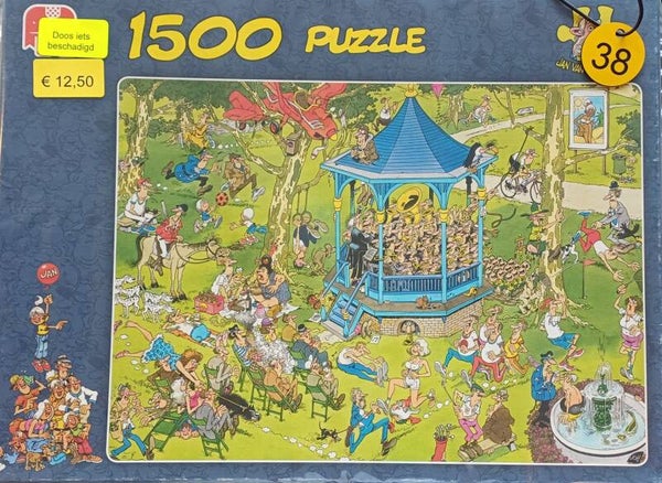 ( 38 doos)  Het muziekpaviljoen 1500 stukjes