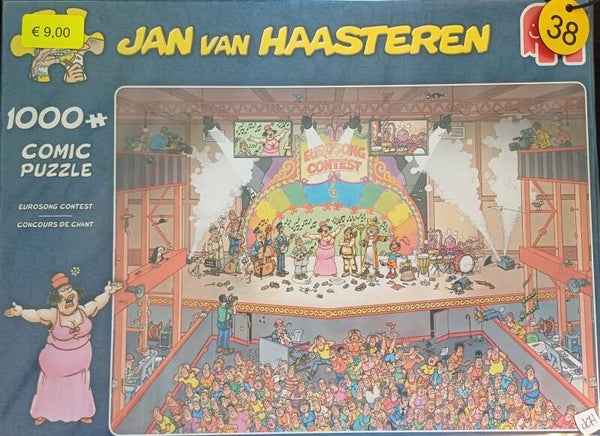 ( 38 doos) Eurosong contest 1000 stukjes