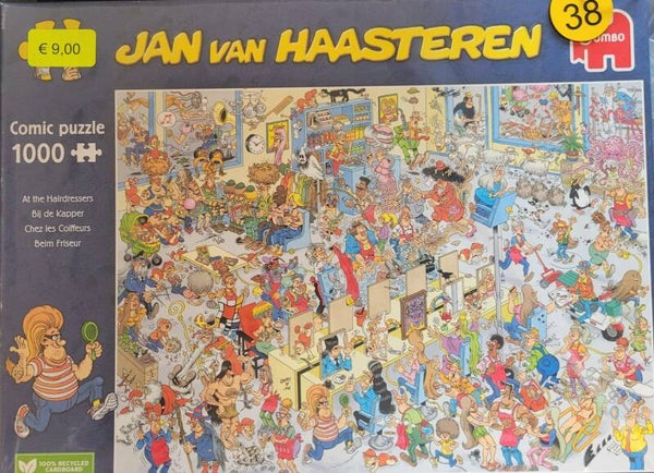 ( 38 doos ) Bij de kapper 1000 stukjes