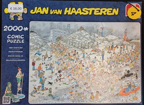 (4 doos) Nieuwjaarsduik 2000 stukjes