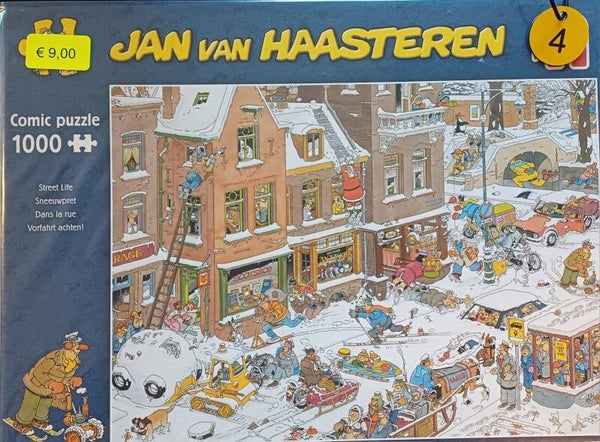 ( 4 doos) Sneeuwpret 1000 stukjes