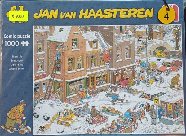 ( 4 doos) Sneeuwpret 1000 stukjes