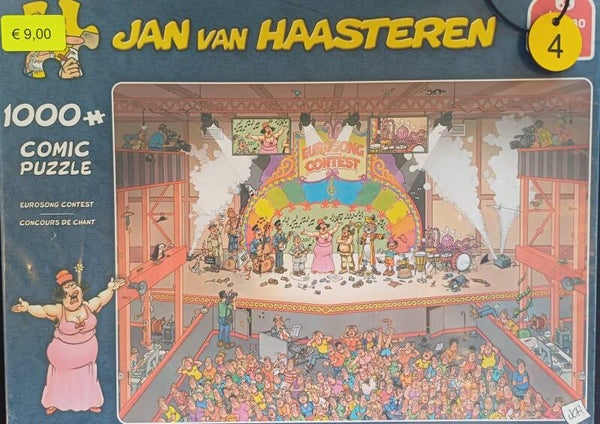 ( 4 doos) Eurosongcontest 1000 stukjes