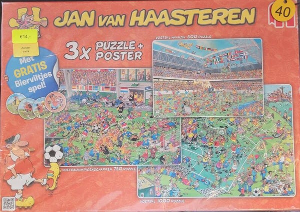 ( 40 doos) VB kampioenschappen/ VB waanzin/ Voetbal 500/750/1000 st