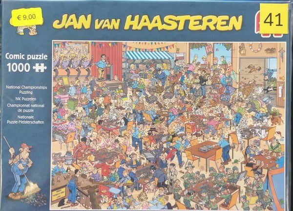 ( 41 doos ) NK puzzelen 1000mstukjes