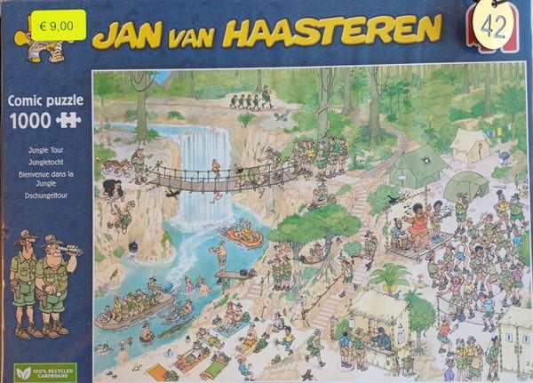 ( 42 doos) Jungletocht 1000 stukjes
