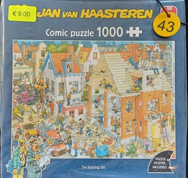 ( 43 doos) The Building site 1000 stukjes
