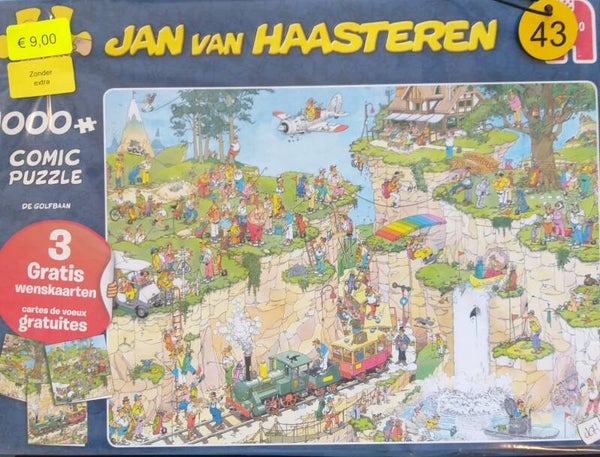 ( 43 doos) De Golfbaan 1000 stukjes