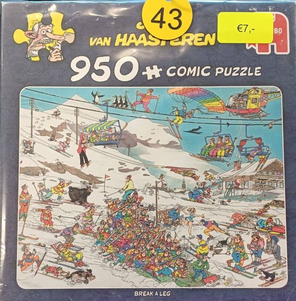 ( 43 doos ) Wintersport 950 stukjes