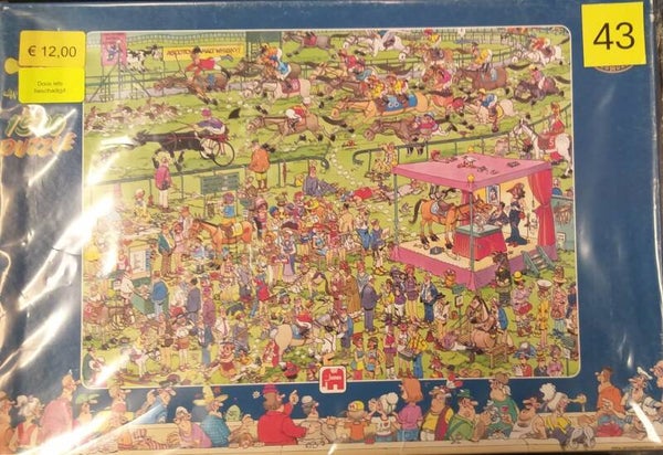 ( 43 doos ) Ascot paardenrace 1500 stukjes