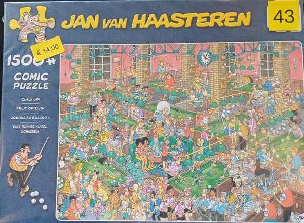 ( 43 doos) Krijt op tijd 1500 stukjes