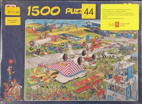 ( 44 doos ) Vliegveld 1500 stukjes