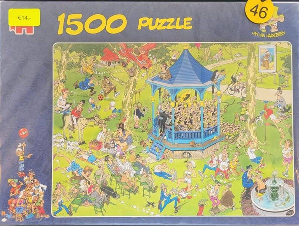 ( 46 doos) Het muziekpaviljoen 1500 stukjes