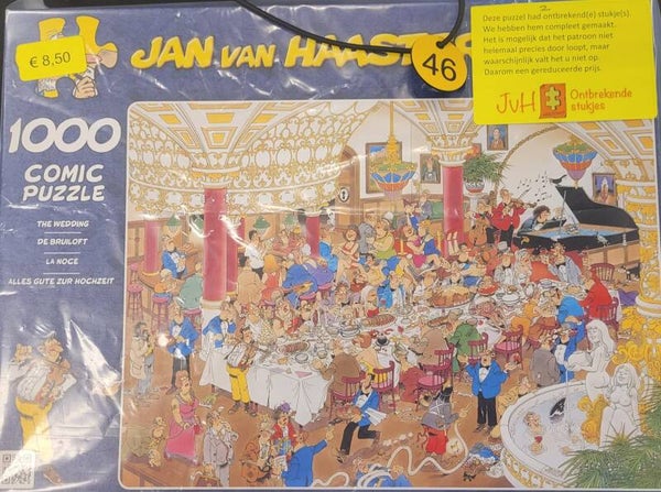 ( 46 doos) De Bruiloft 1000 stukjes