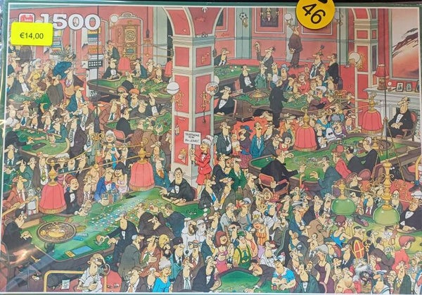 ( 46 doos) Crazy Casino 1500 stukjes
