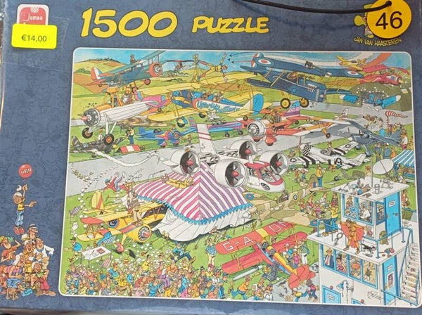 ( 46 doos) De vliegshow 1500 stukjes