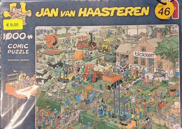 ( 46 doos ) Boerderijbezoek 1000 stukjes