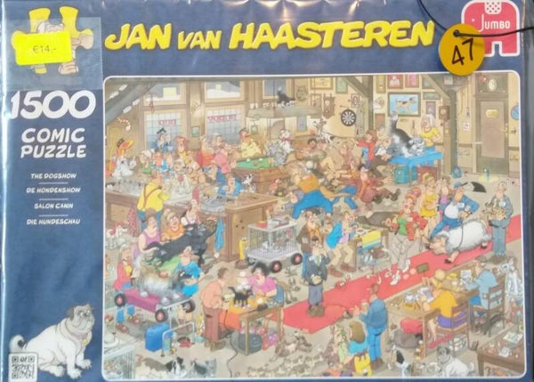( 47 doos) Hondenshow 1500 stukjes