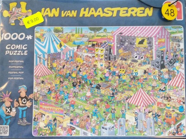 ( 48 doos) Popfestival 1000 stukjes