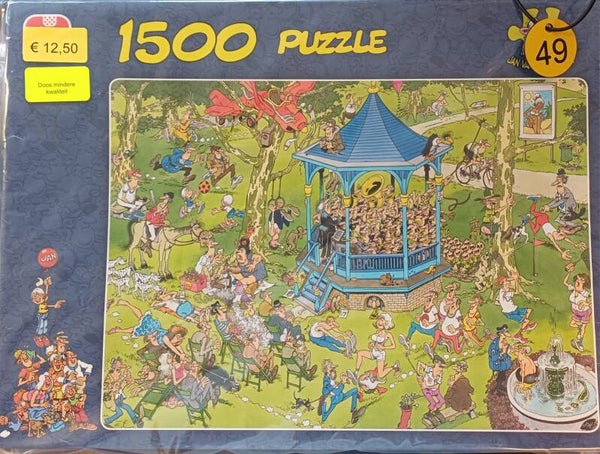 ( 49 doos) Muziekpaviljoen 1500 stukjes