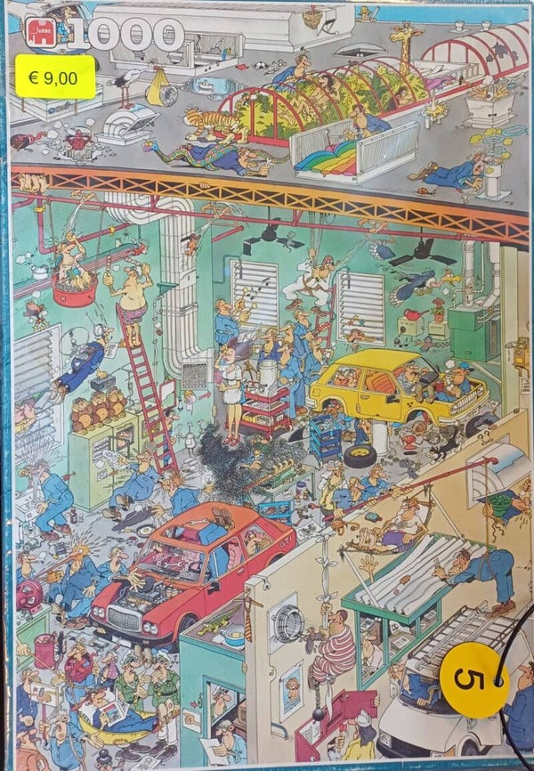 ( 5 doos) Cars in the make 1000 stukjes