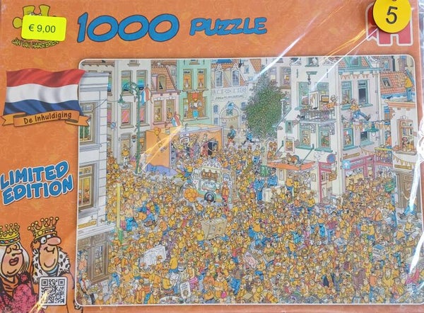 ( 5 doos) de Inhuldiging 1000 stukjes