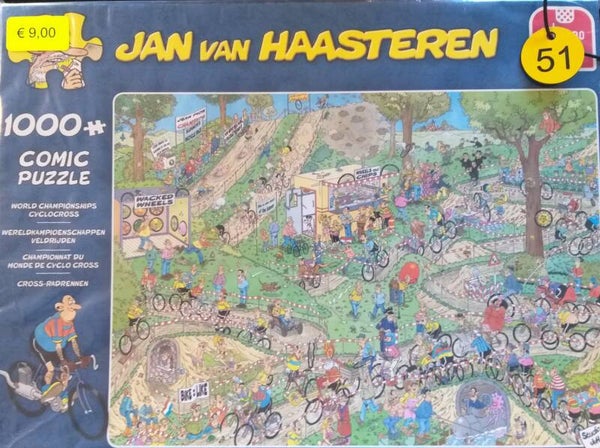 ( 51 doos) WK Veldrijden 1000 stukjes