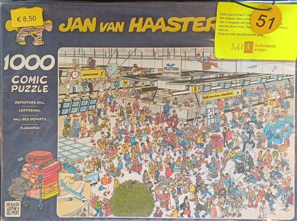 ( 51 doos) Vetrekhal 1000 stukjes