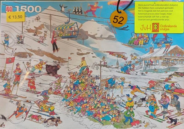 ( 52 doos) Wintersport 1500 stukjes