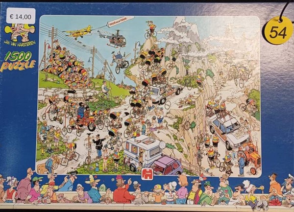 ( 54 doos) Tour de France 1500 stukjes