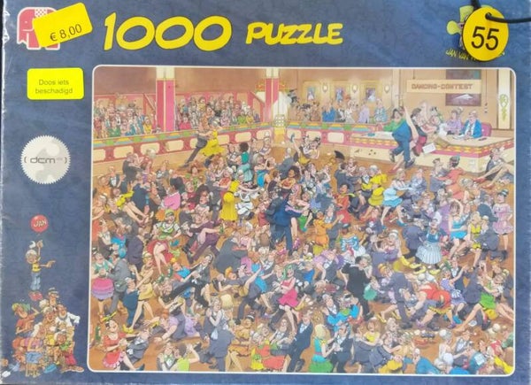 ( 55 doos) Stijldansen 1000 stukjes