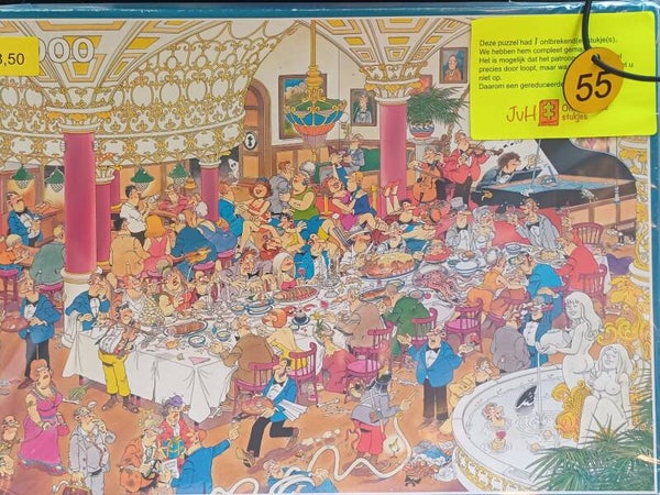 ( 55 doos) De bruiloft 1000 stukjes