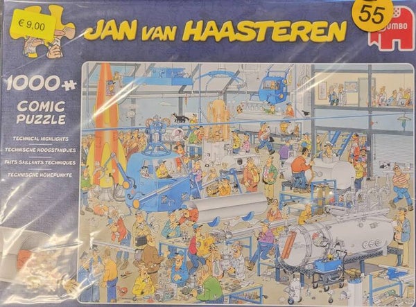 ( 55 doos) Technische hoogstandjes 1000 stukjes