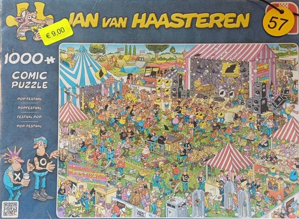 ( 57 doos) Popfestival 1000 stukjes