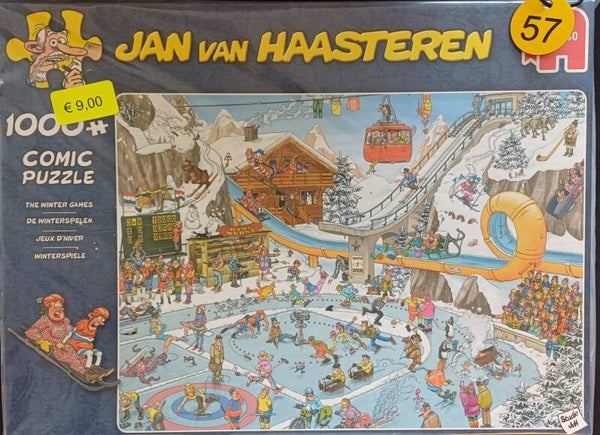 ( 57 doos ) De winterspelen 1000 stukjes