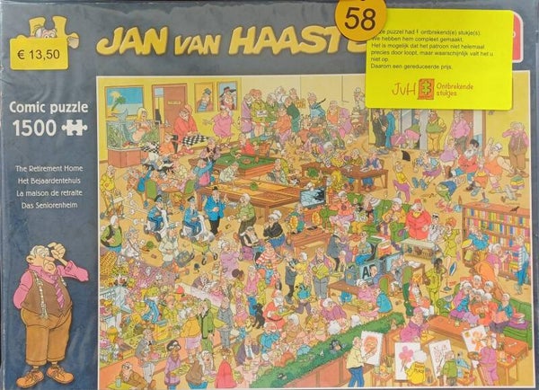 ( 58 doos) Het bejaardentehuis 1500 stukjes