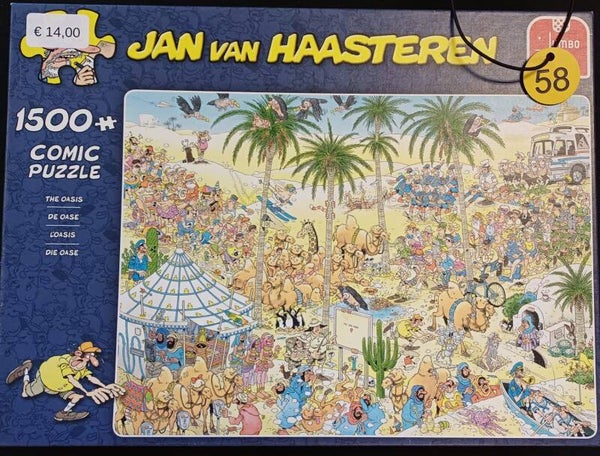 ( 58 doos) de Oase 1500 stukjes