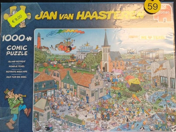 ( 59 doos) Rondje Texel 1000 stukjes