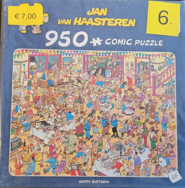 ( 6 doos ) Happy Birthday 950 stukjes