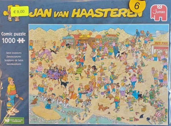 ( 6 doos) Zandsculpturen 1000 stukjes