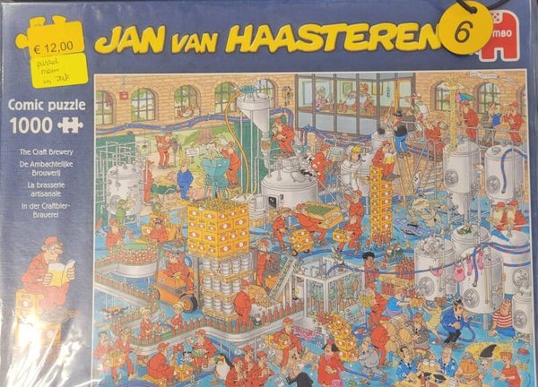 ( 6 doos) De ambachtelijke Brouwerij 1000 stukjes NIEUW