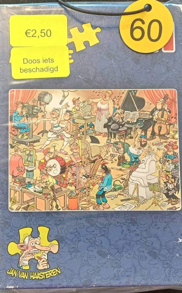 ( 60 doos ) De artiesten 150 stukjes