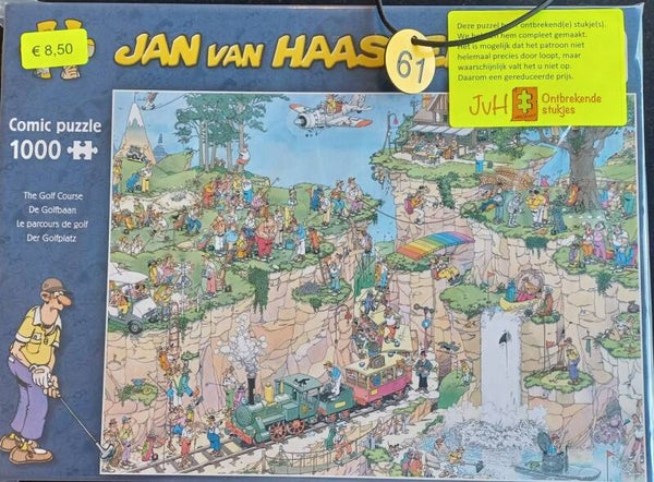 ( 61 doos) de golfbaan 1000 stukjes