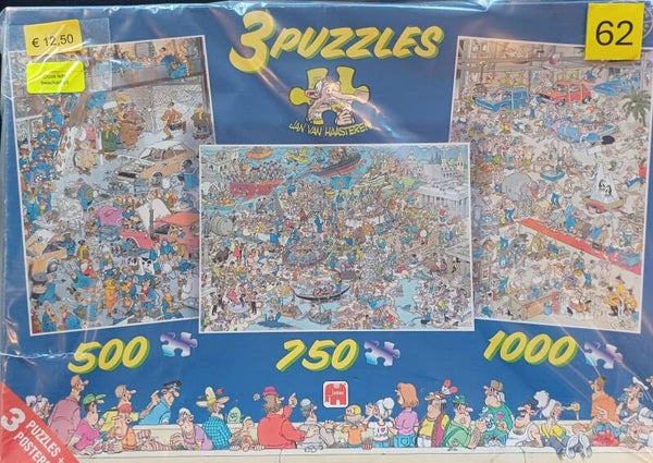 (62 doos) aan de lopende band/vereningd Europa/some it hot 500/750/1000 st